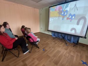 Подробнее о статье Посмотрели мультфильмы в ДК «Луч» м.о. Чехов